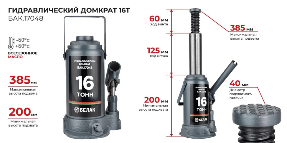 Подкатные домкраты для автомобиля