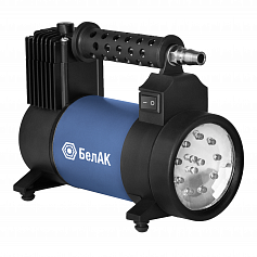 Компрессор автомобильный серия "Х" 55 л\мин, "БелАК", с фонарем